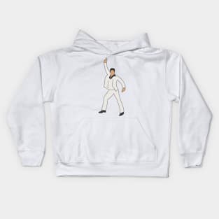 Saturday Night Fever Disco John Travolta Emoji Kids Hoodie